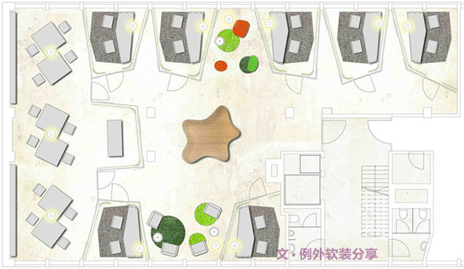 蘇黎世創意設計辦公室，工作再忙也來勁-別墅設計_軟裝設計_室內設計_豪宅設計-深圳例外軟裝設計公司
