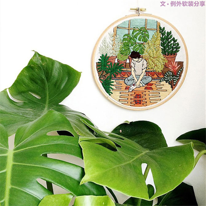 這樣的植物新玩法，你絕對沒見過，不看后悔！-別墅設計,軟裝設計,室內設計,豪宅設計,深圳例外軟裝設計公司
