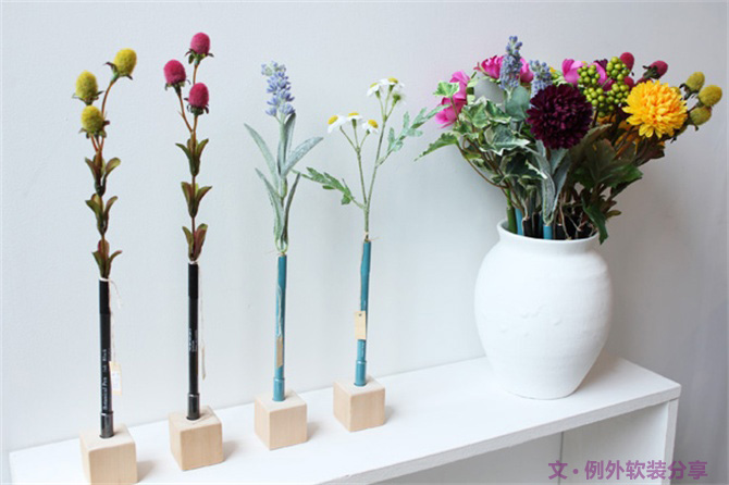 不會插花怎么了？這不是重點，反正這些花器插什么都美！-別墅設計,軟裝設計,室內設計,豪宅設計,深圳例外軟裝設計公司