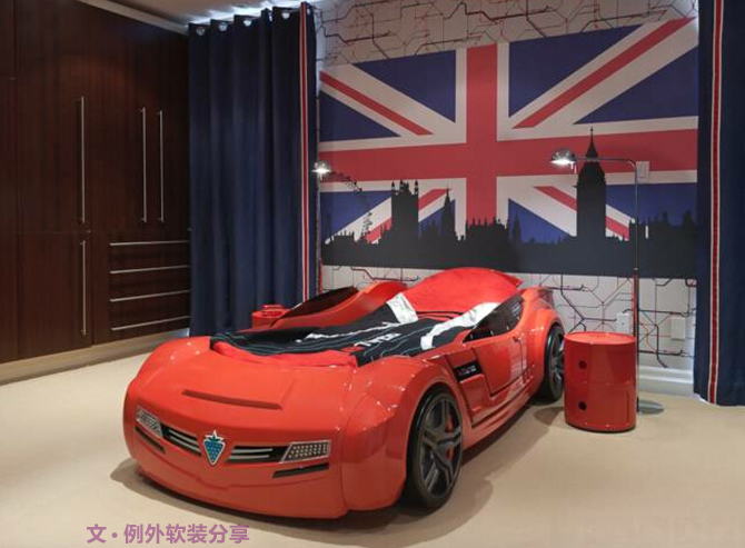 室內設計師一任性，豪車也成裝飾品-別墅設計_軟裝設計_室內設計_豪宅設計-深圳例外軟裝設計公司