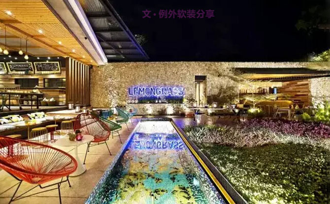 熱帶景觀生態餐廳，讓你未吃先醉-別墅設計,軟裝設計,室內設計,豪宅設計,深圳例外軟裝設計公司